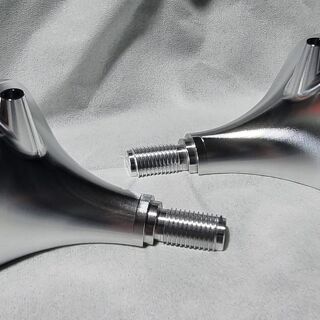 Precision-machined aluminium components manufactured by TF Design
