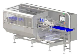 High-precision custom packaging machine developed by TF Design for specialised manufacturing